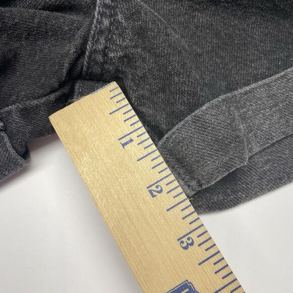 Vintage Levi’s 954 Denim Shorts Black Orange Tab Regular Fit Women’s Size 5 - Picture 10 of 11